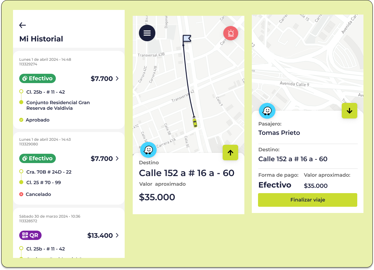 taxis libres driver app image